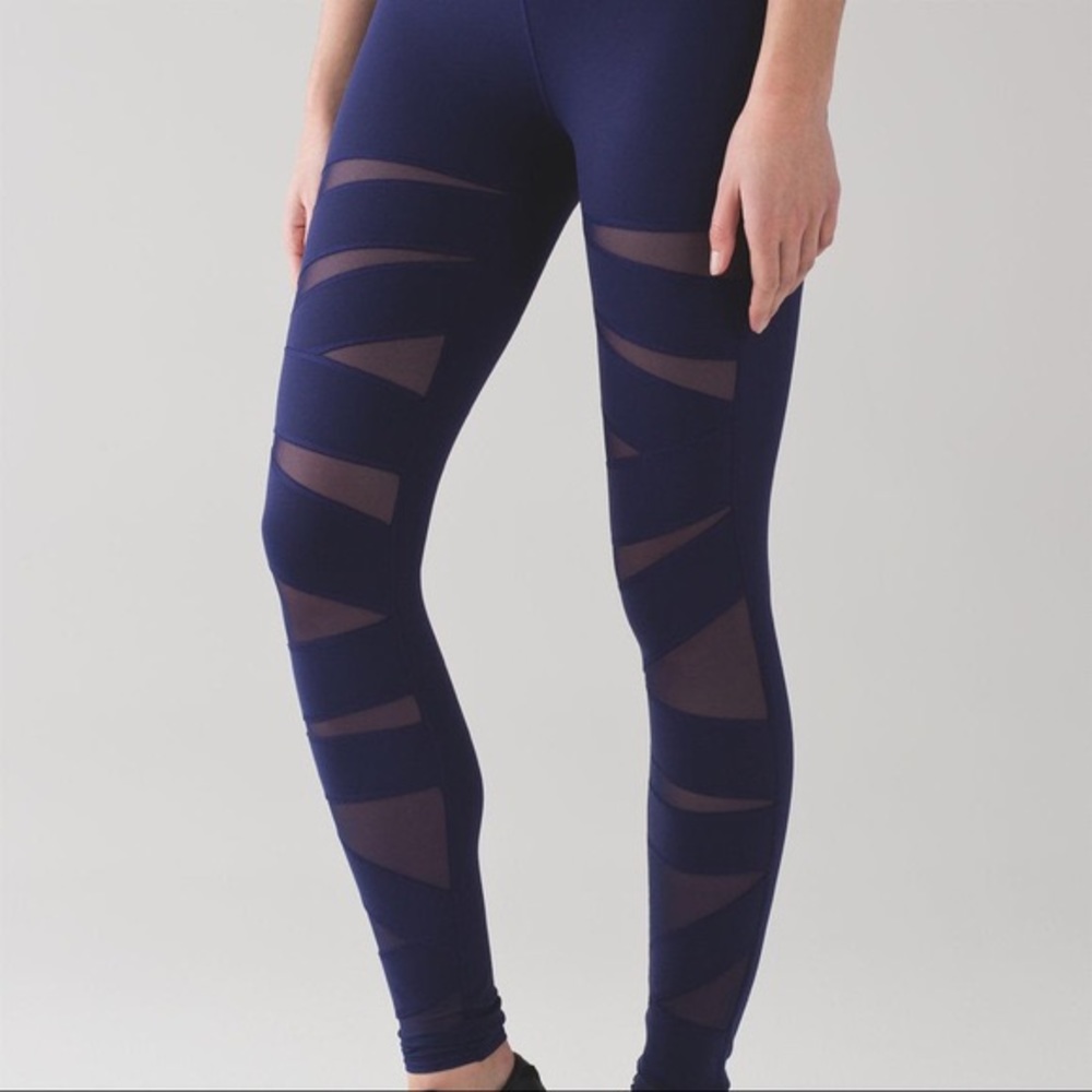 lululemon Wunder Under High Rise Tech Mesh - Picture 2 of 7
